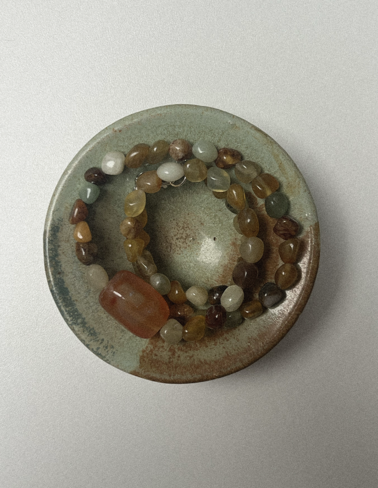 Sylion - Jade & Carnelian Necklace