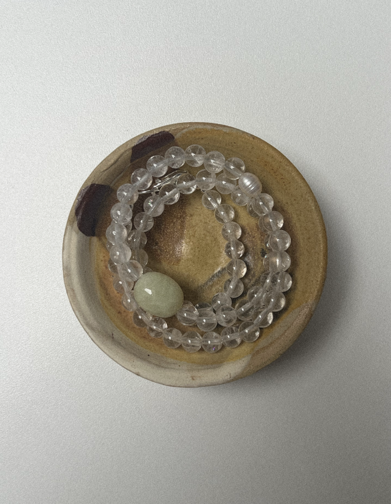 Thalvian - Clear Quartz & Beryl Necklace