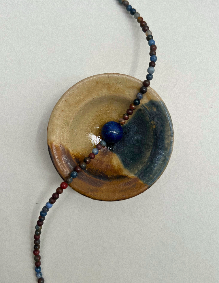 Field Study 1 – Dumortierite & Lapis Lazuli Necklace