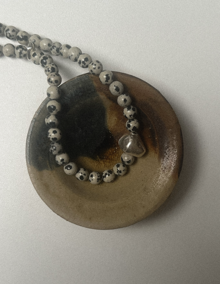 Caerwynne - Dalmatian Jasper Necklace