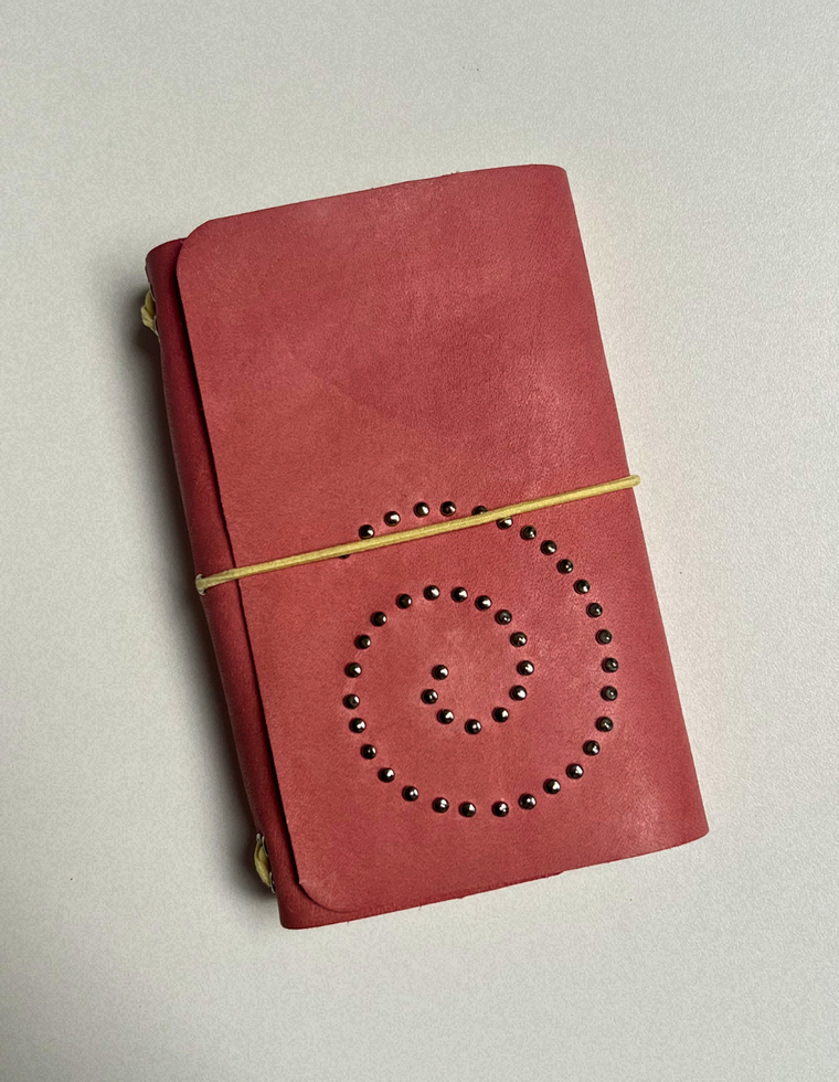 The Spiral Field Journal – Patina Pink