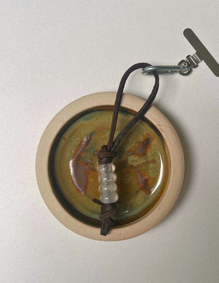 Nodo Phone Charm - Brown