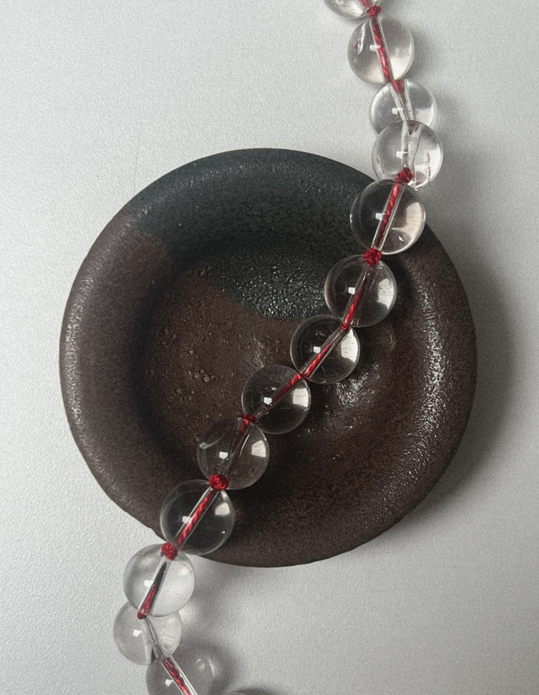 Melantha - Clear Quartz Heirloom Necklace