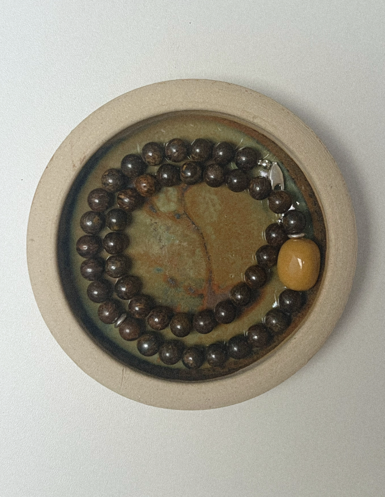 Anchor One - Bronzite & Mookaite Jasper Necklace