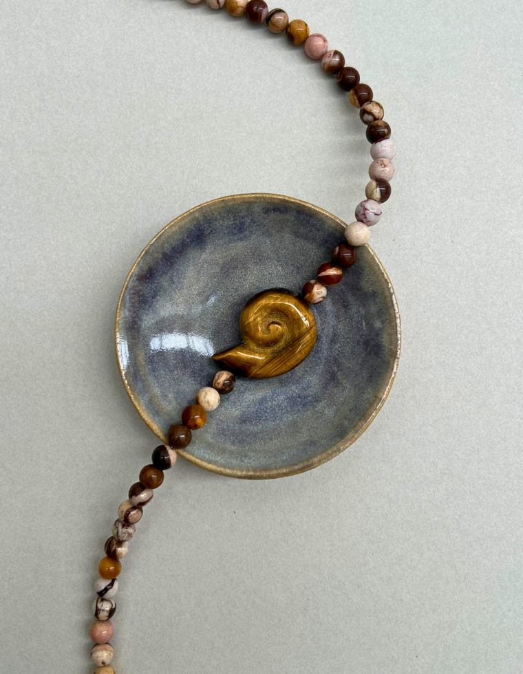 Field Study 8 – Mookaite Whorl Necklace