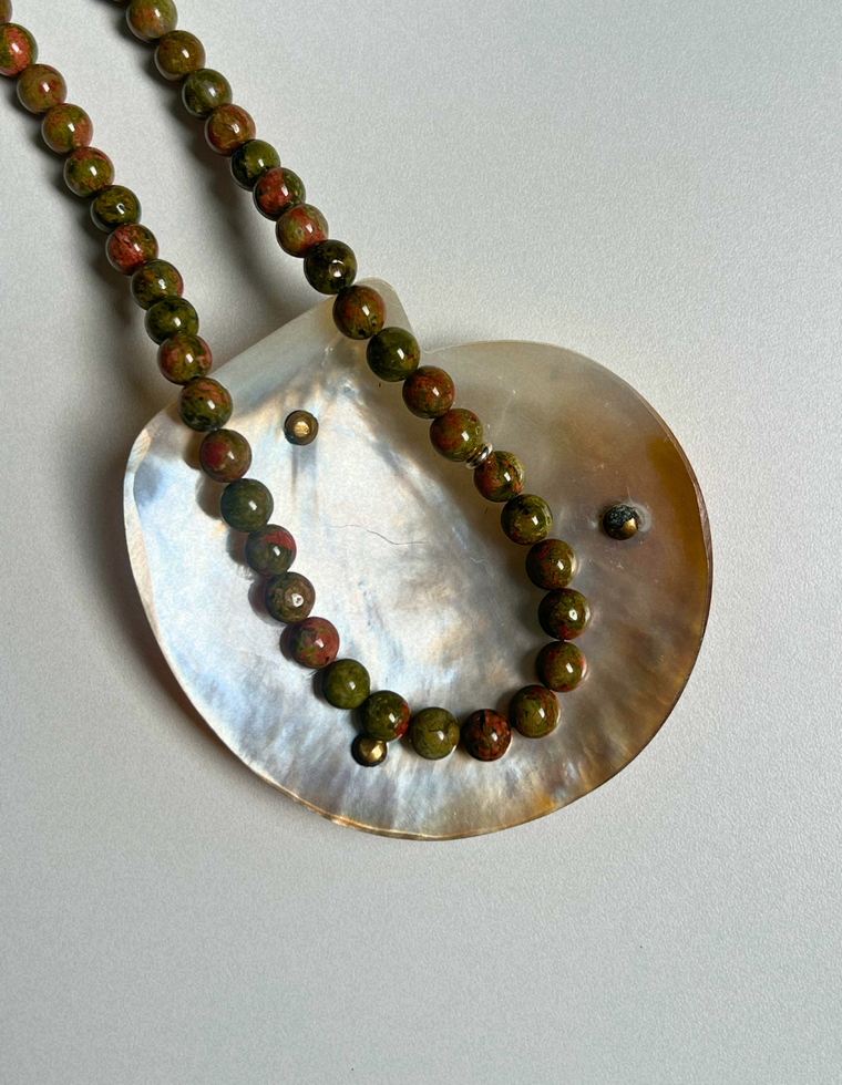 Relic 10 - Unakite Necklace