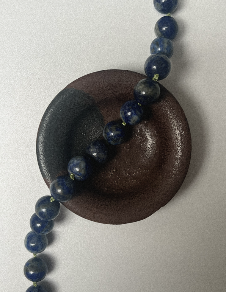 Olyndra - Lapis Lazuli Heirloom Necklace