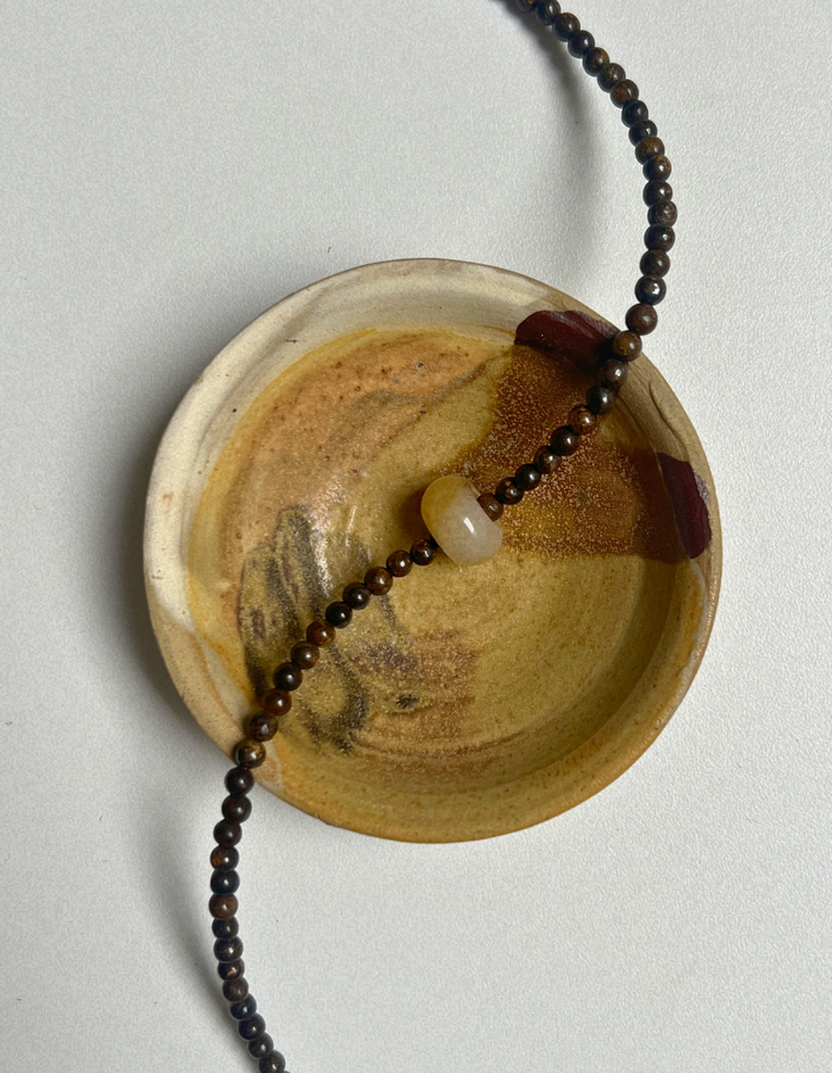 Solstice 13 - Bronzite Movement Necklace