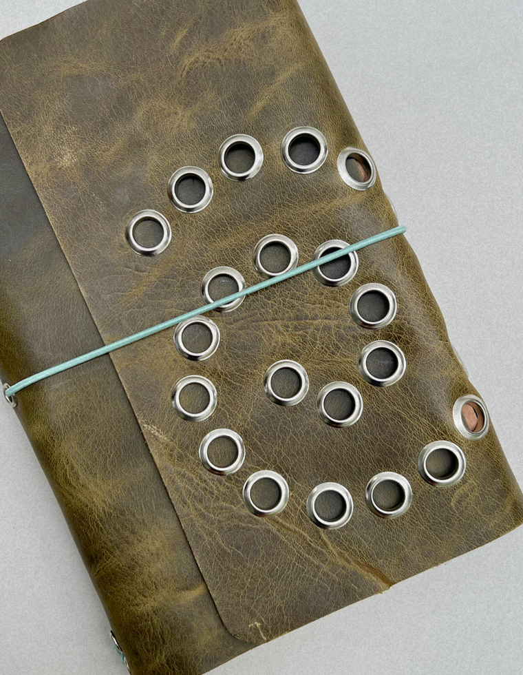 The Spiral Journal – Green Patina