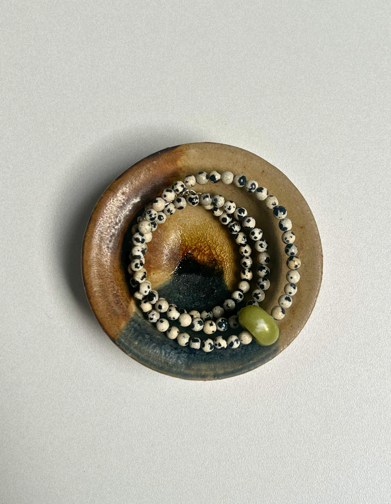Counter 14 - Dalmatian Jasper Movement Necklace
