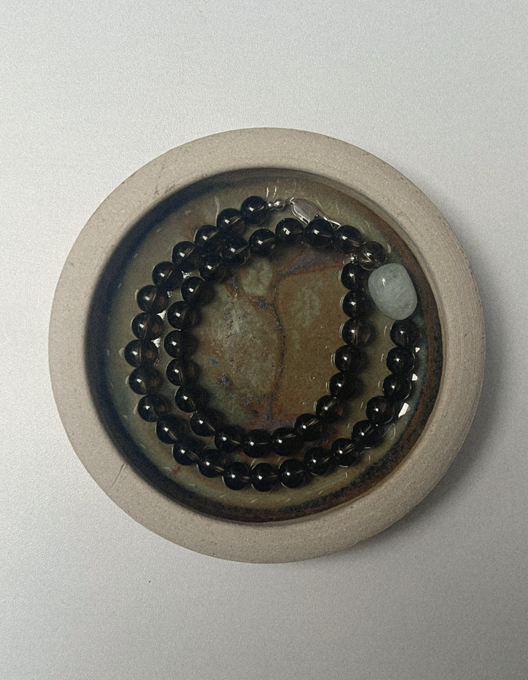 Settle Twelve - Smoky Quartz & Beryl Necklace
