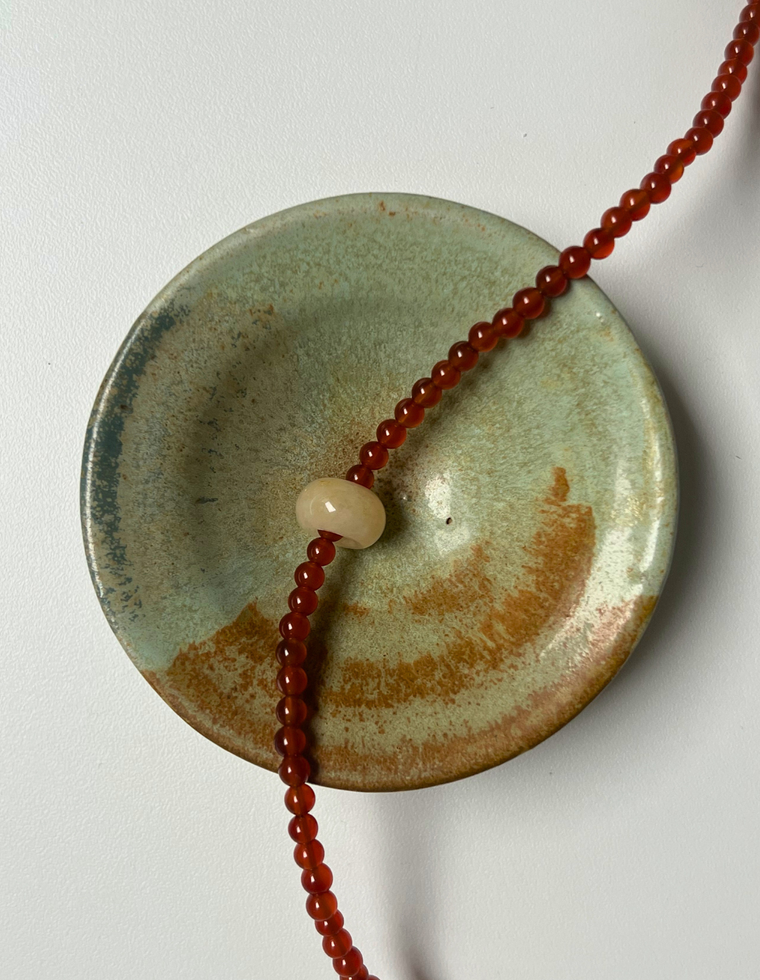 Roam 8 - Carnelian Movement Necklace