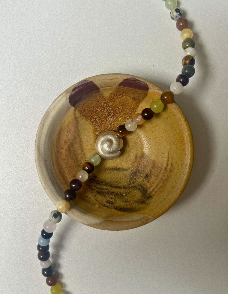 Renewal 10 - Found Mix Spiral Necklace