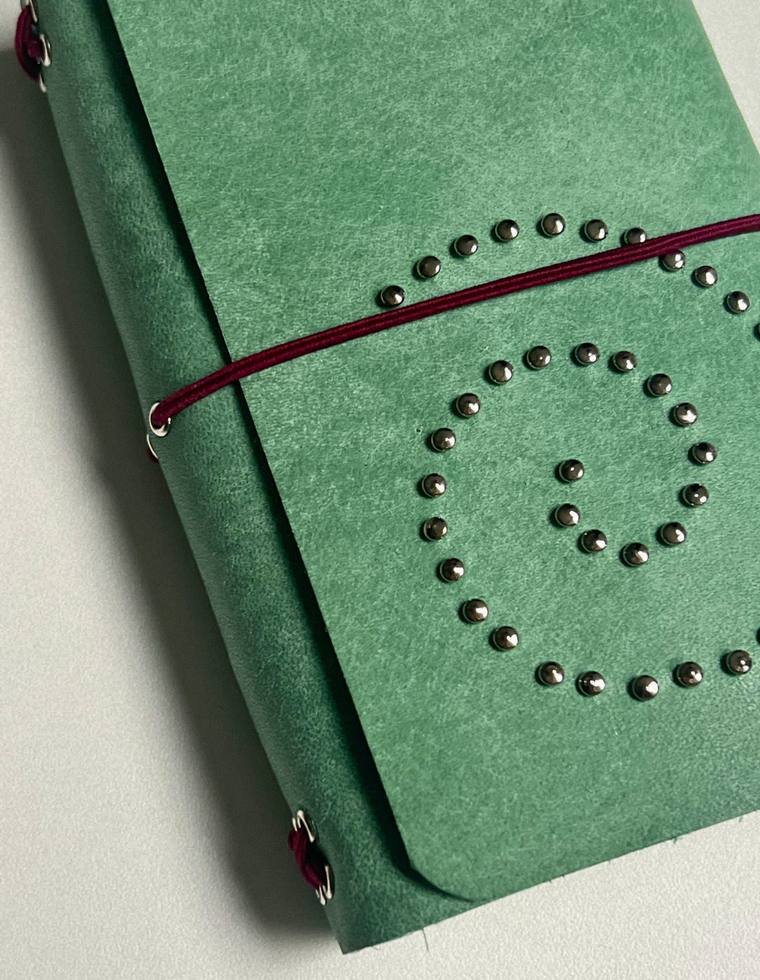 The Spiral Field Journal – Patina Blue