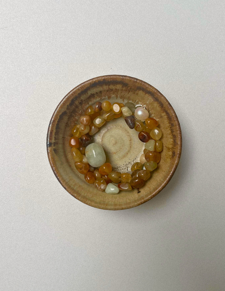 Light Forms 5 - Jade & Beryl Necklace