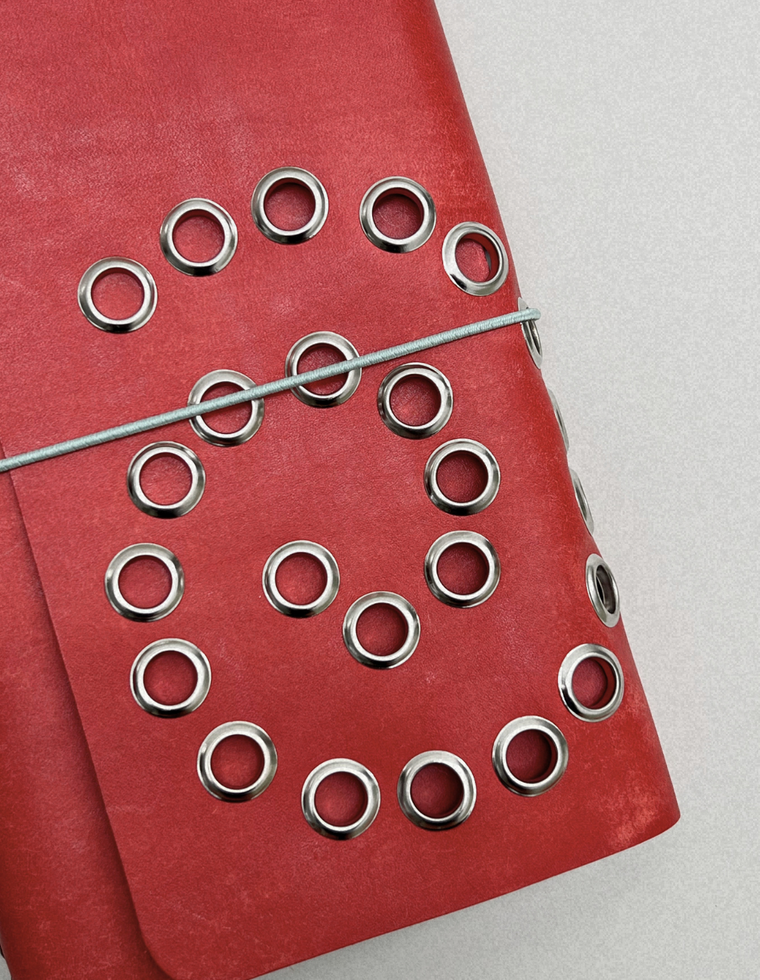 The Spiral Journal – Red Patina