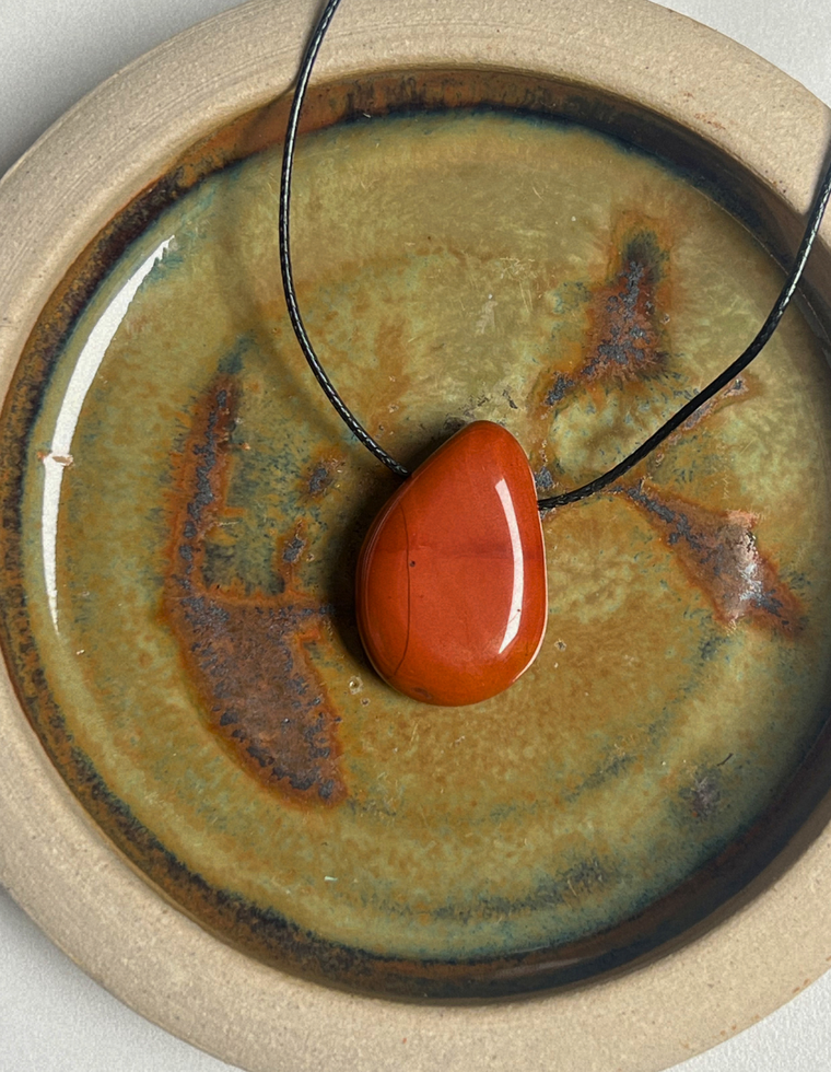 Red Jasper Forma Pendant