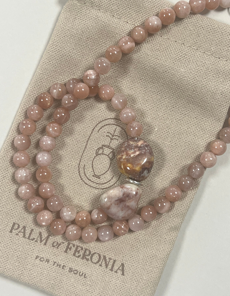 Soraya - Sunstone & Jasper Necklace