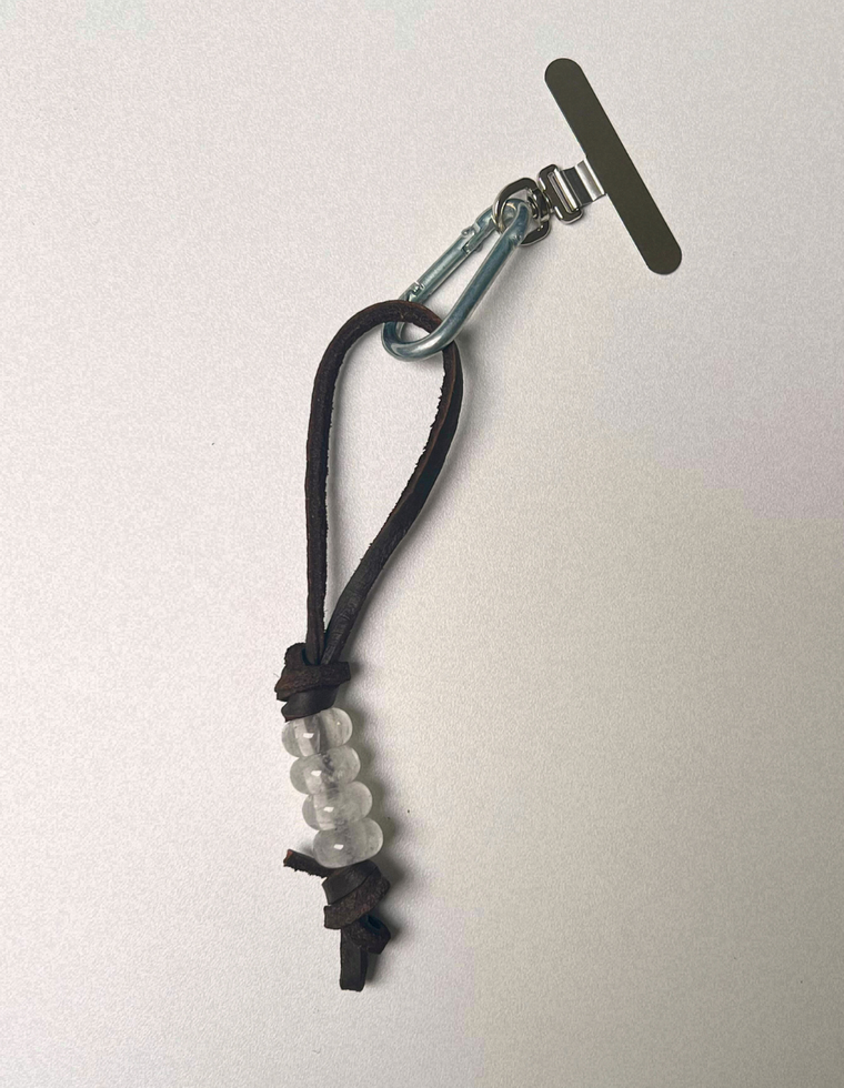 Nodo Phone Charm - Brown