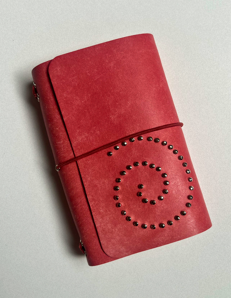 The Spiral Field Journal – Patina Pink