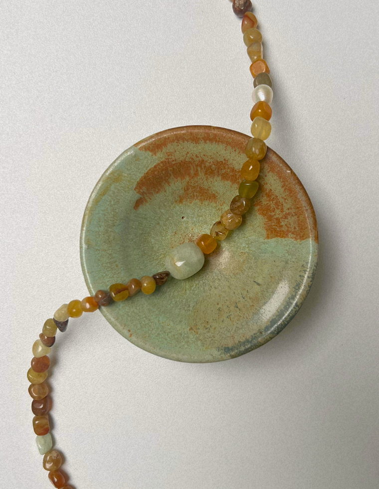 Light Forms 5 - Jade & Beryl Necklace