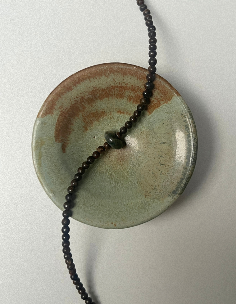 Rhythm 5 -  Bronzite & Jasper Movement Necklace