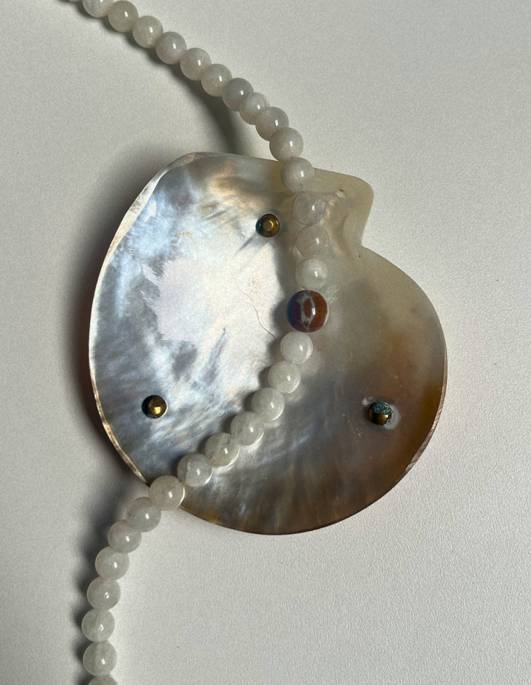 Counter 18 - Moonstone & Opal Necklace