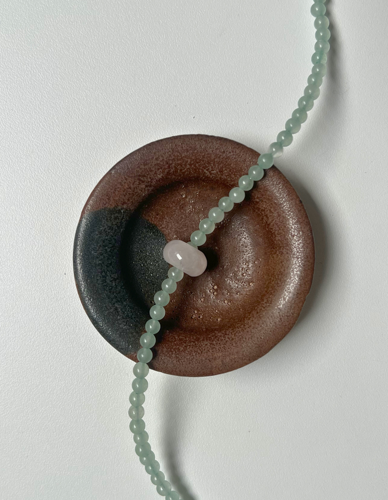 Roam 4 - Aventurine Movement Necklace