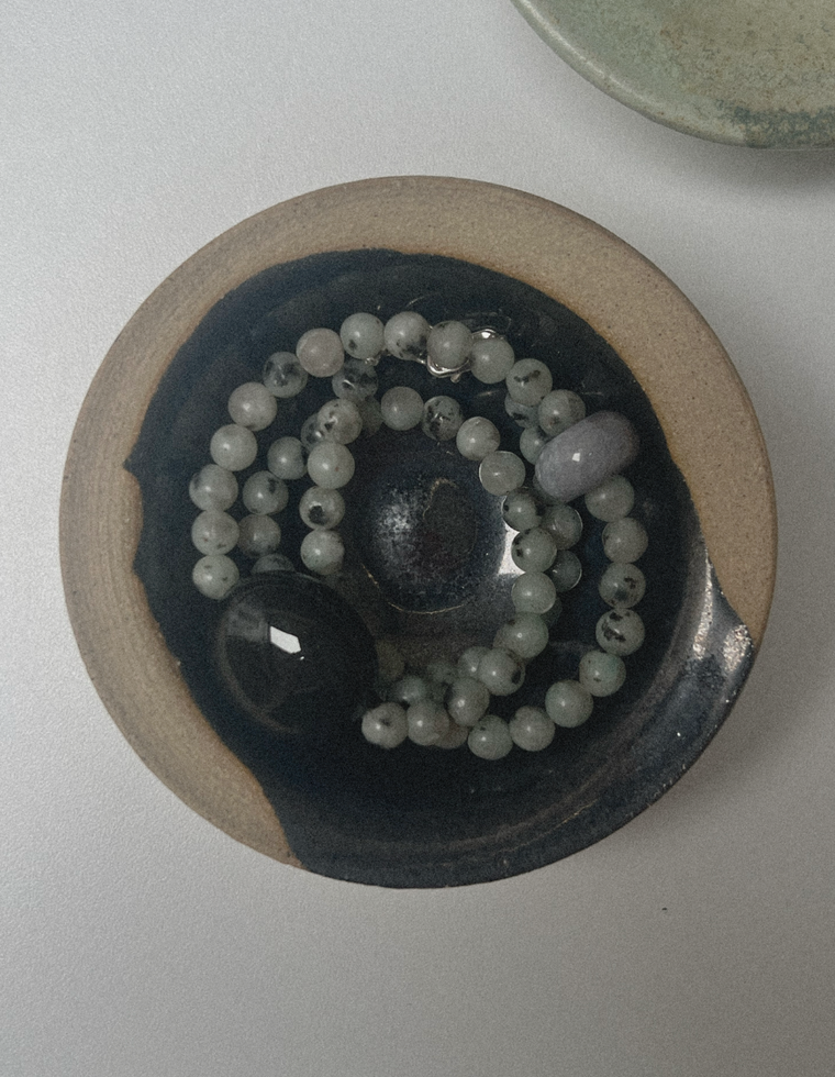 Thavara - Sesame Jasper & Onyx Necklace