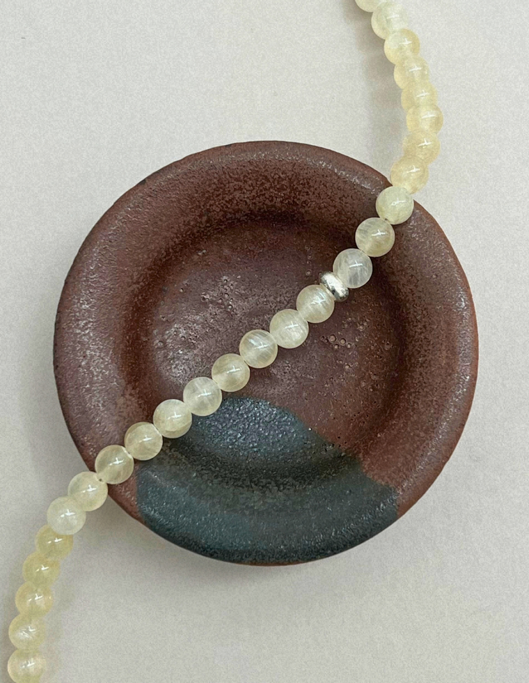 Still 4 – Silk Jade Necklace