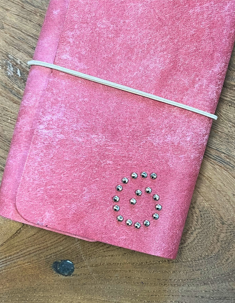 Rose Patina Spiral Field Journal