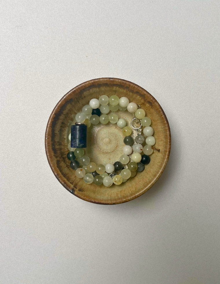 Light Forms 13 - Jade & Sodalite Necklace