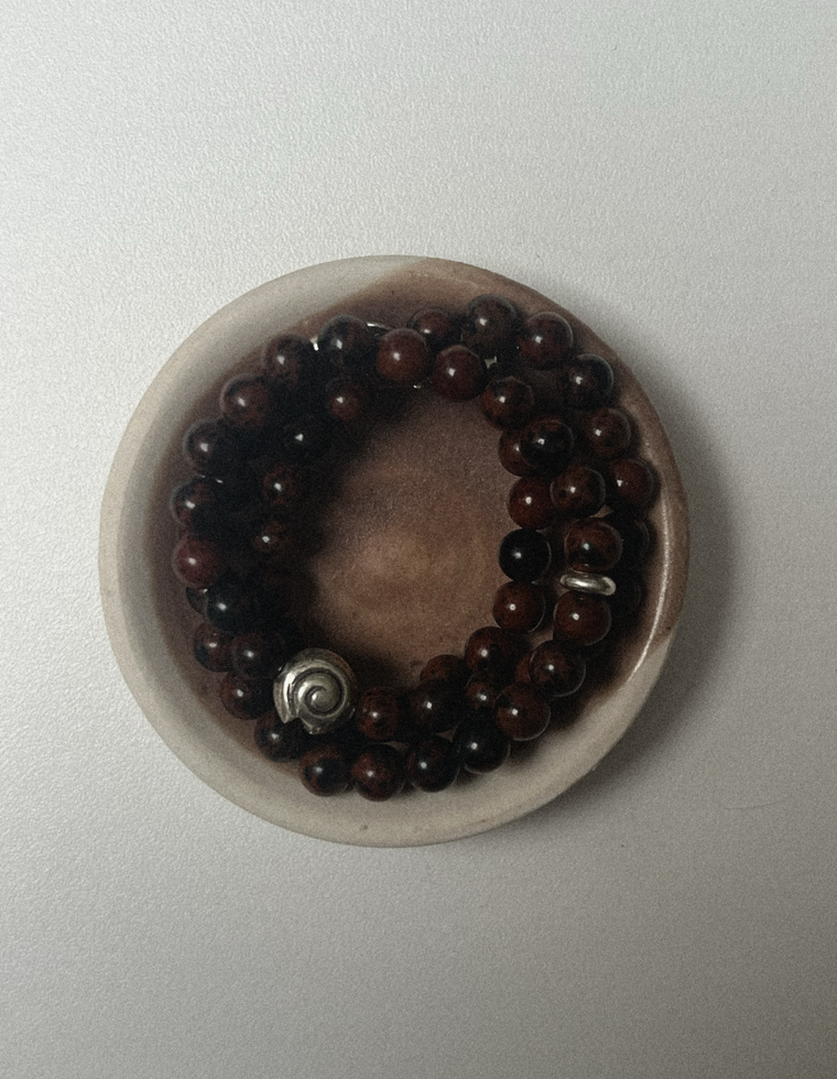 Vaedra - Mahogany Obsidian Necklace