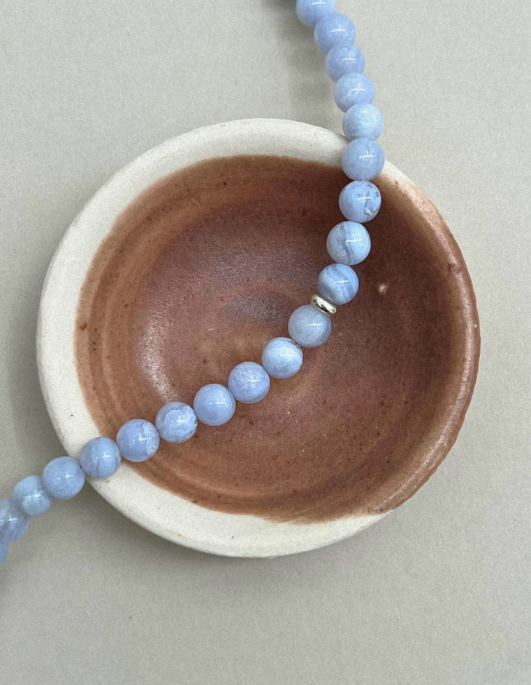 Still 9 – Blue Lace Agate Necklace