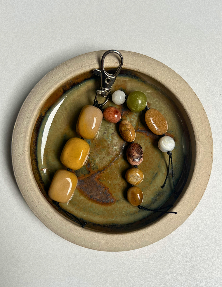 Stoned Charm – Mookaite Jasper & Moonstone