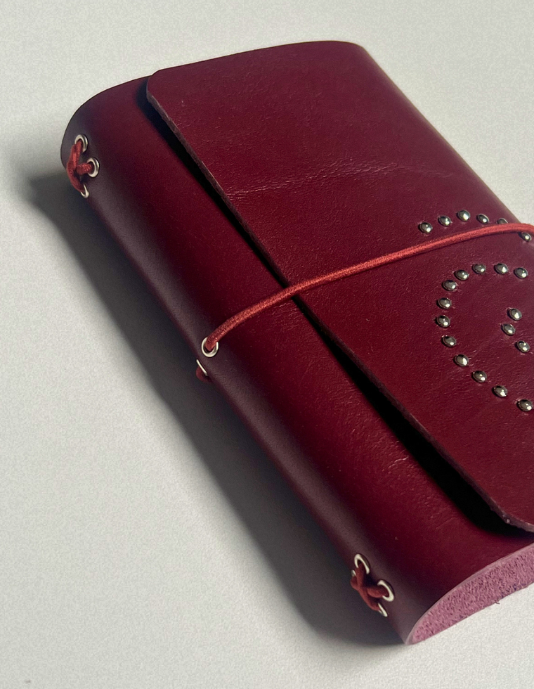 The Spiral Field Journal – Oxblood