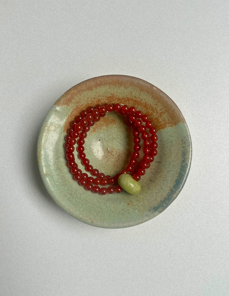 Idle Hands 18 - Carnelian Movement Necklace