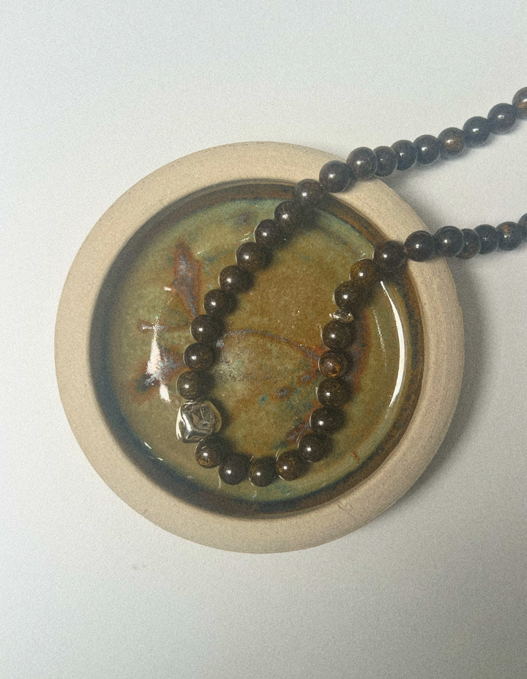 Kerythra - Bronzite Necklace