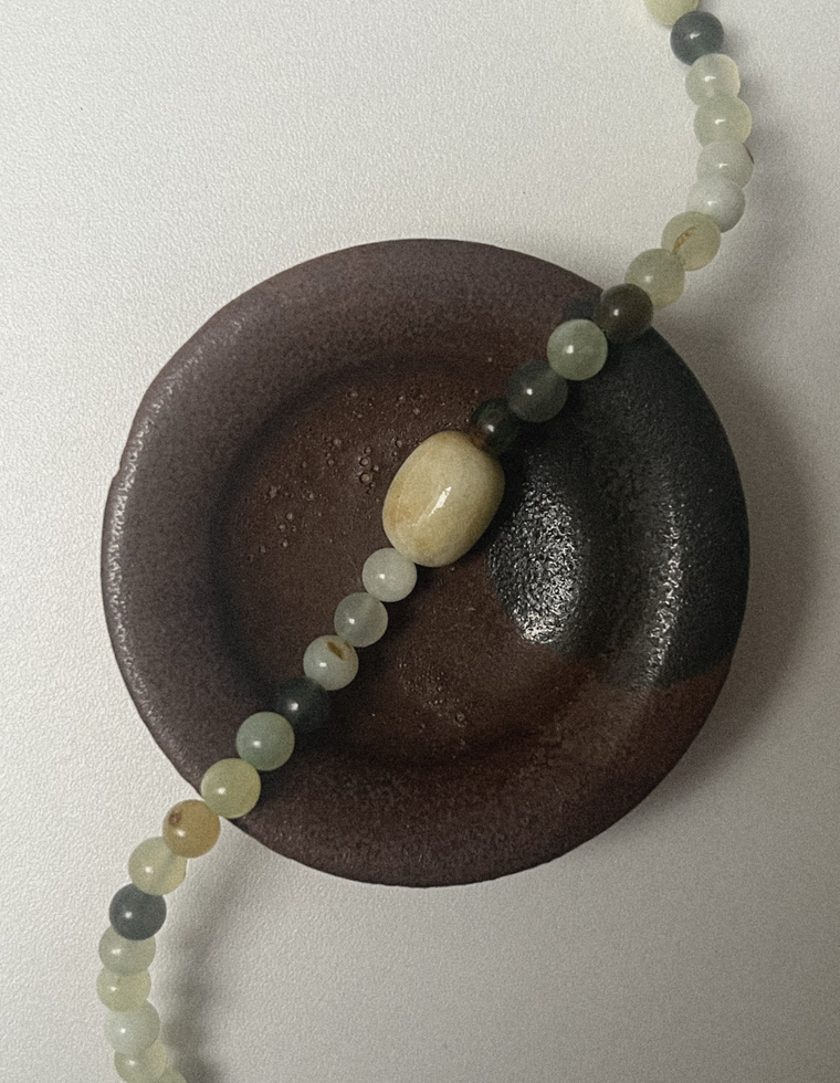 Lunessa - Jade & Beryl Necklace