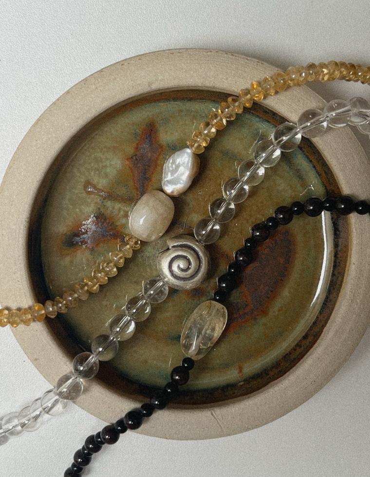 Nurell - Clear Quartz Necklace