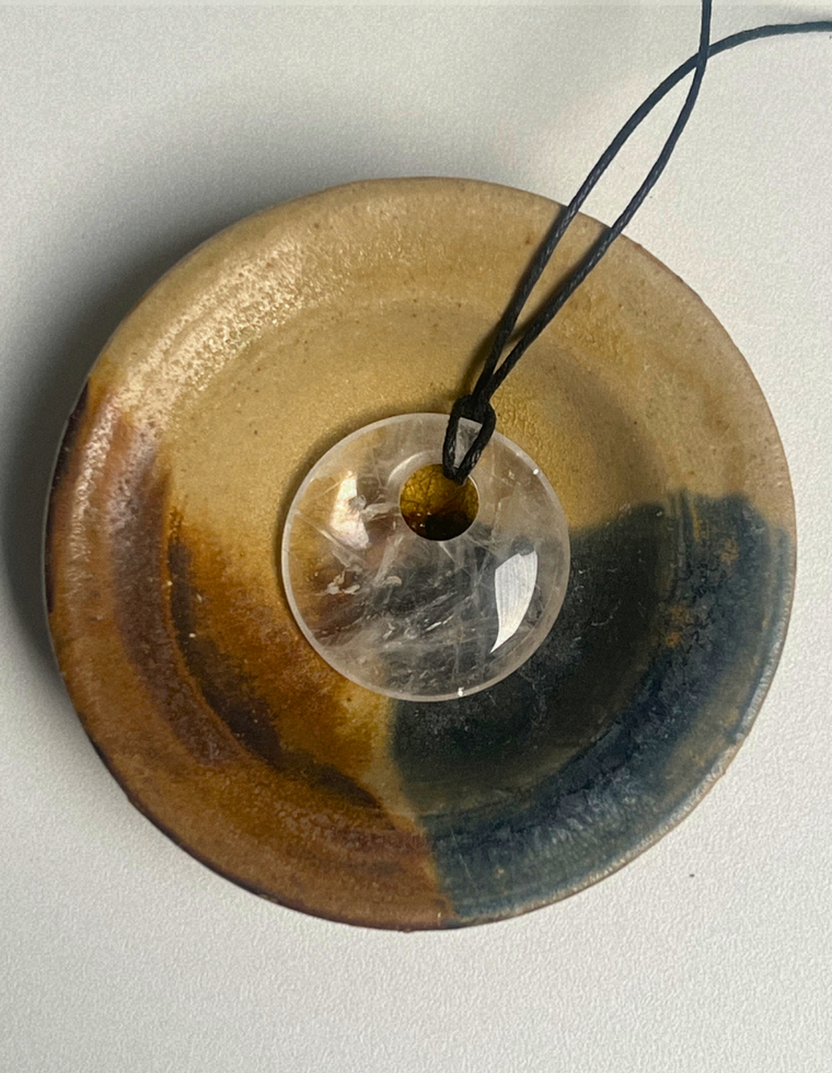 Clear Quartz Circa Pendant