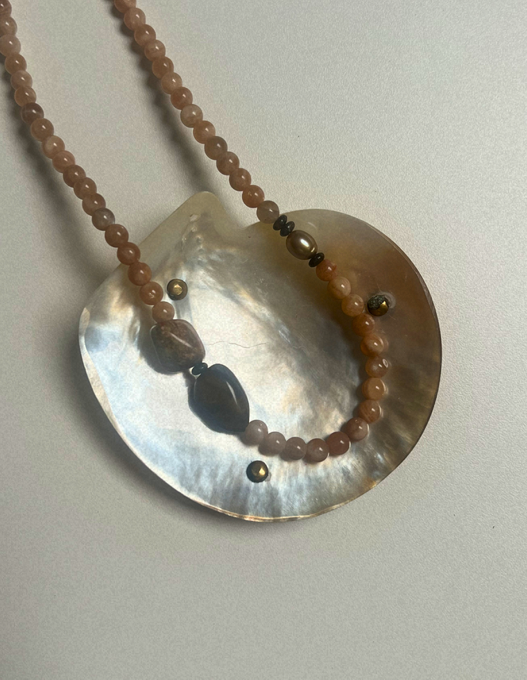 Trove 16 - Sunstone & Tiger Eye Necklace