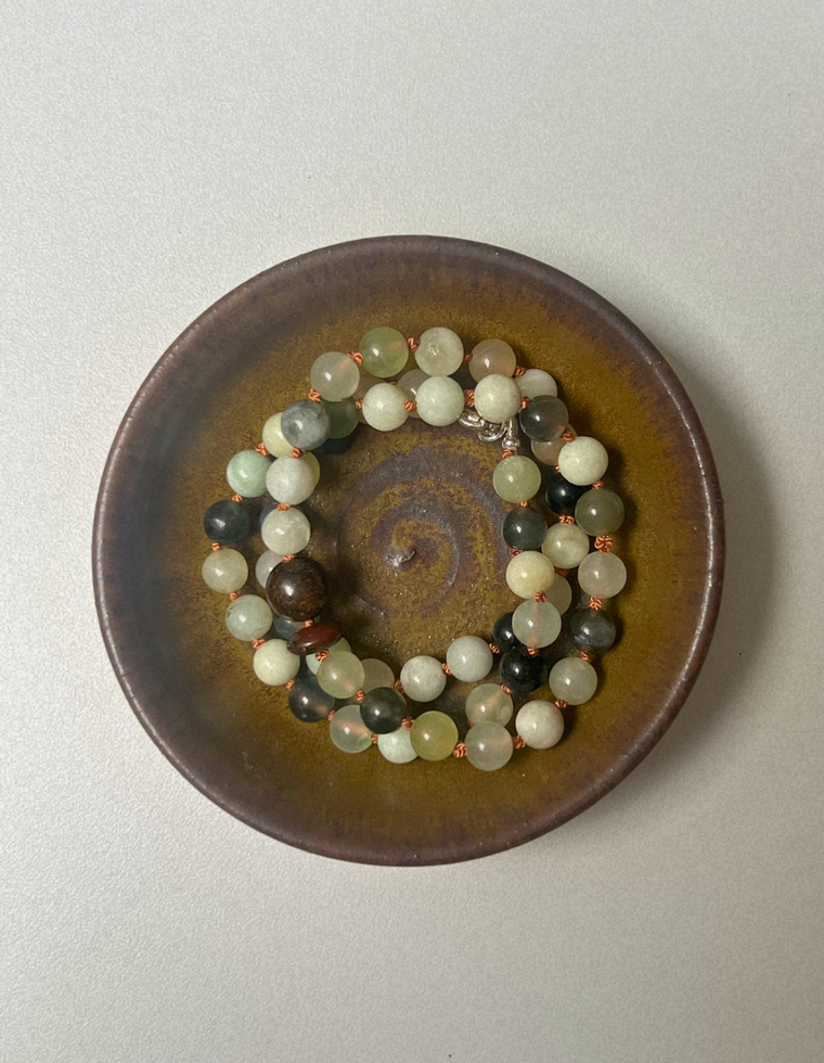 Groundwork 9 - Jade Fine Heirloom Necklace