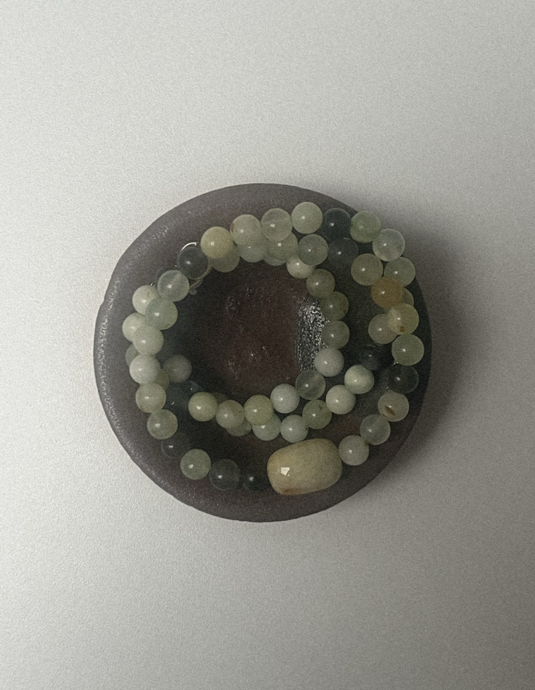 Lunessa - Jade & Beryl Necklace