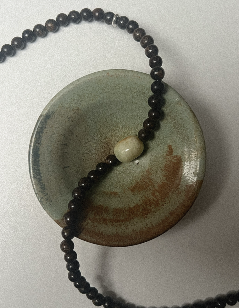 Orathia - Bronzite & Beryl Necklace