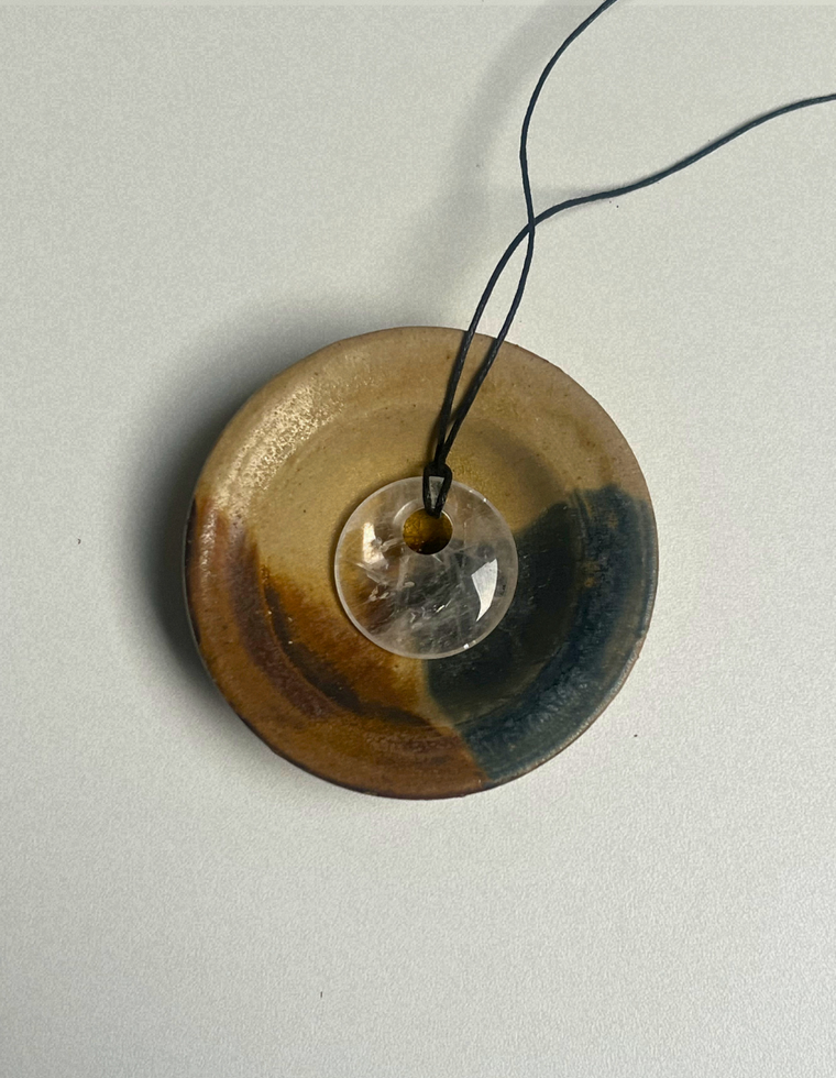 Clear Quartz Circa Pendant