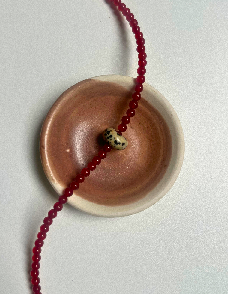 Idle Hands 19 - Carnelian Movement Necklace