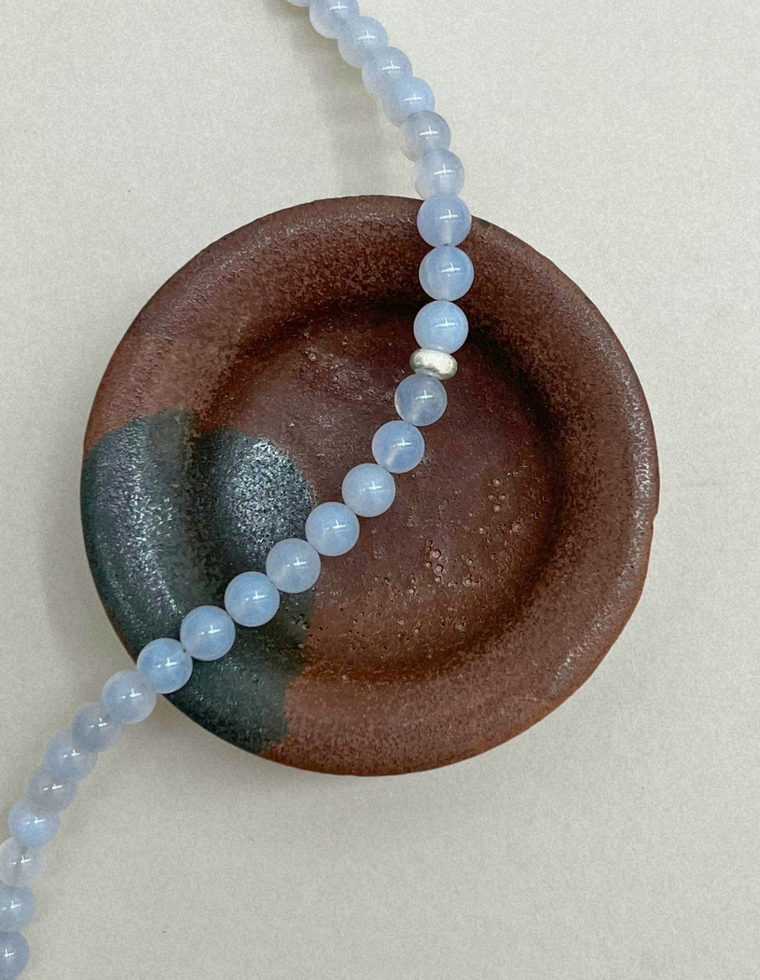 Still 8 – Blue Chalcedony Necklace