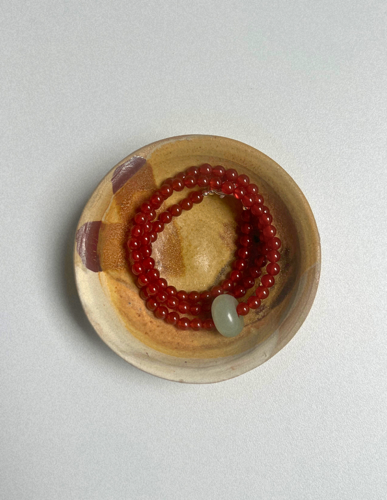 Idle Hands 21 - Carnelian Movement Necklace