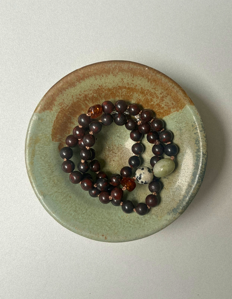 Groundwork 10 - Bloodstone Fine Heirloom Necklace